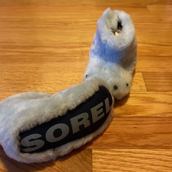 NWOT Infant Sorel Toddler Sorel Bear Paw Slipper size 7 - Picture 6 of 9